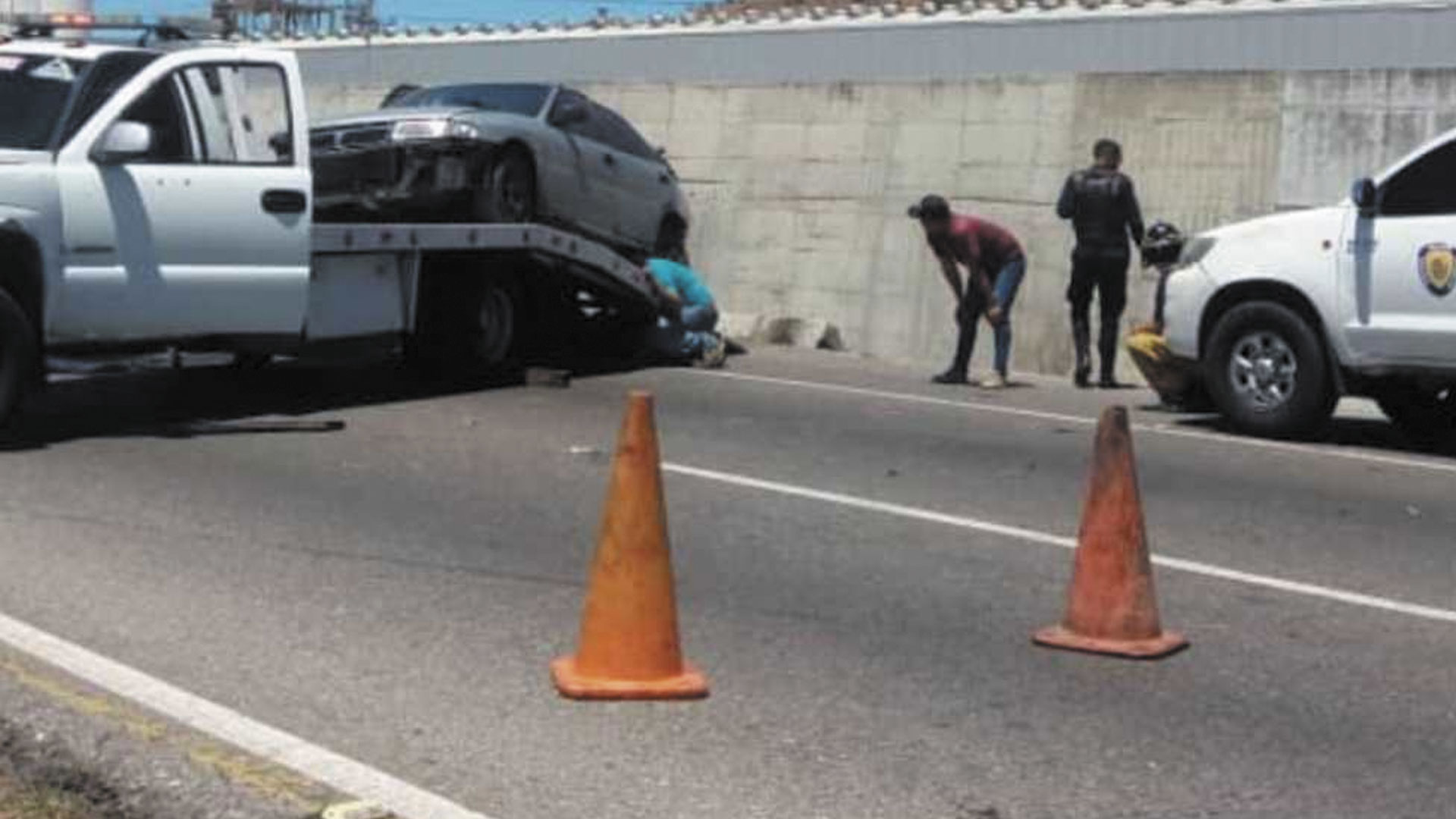 lesionada mujer en accidente en ARC- noticiero de venezuela