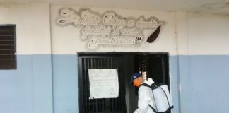 Plan de desinfección en Naguanagua - NDV