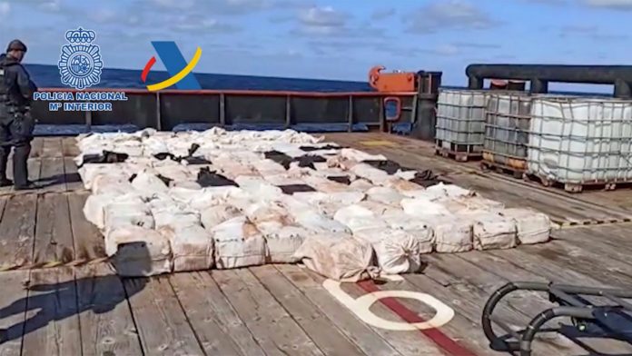 Incautan 4 toneladas de cocaína en Galicia - NDV