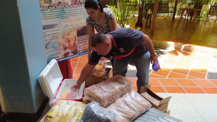Hesperia WTC Valencia donó alimentos - noticiero de venezuela