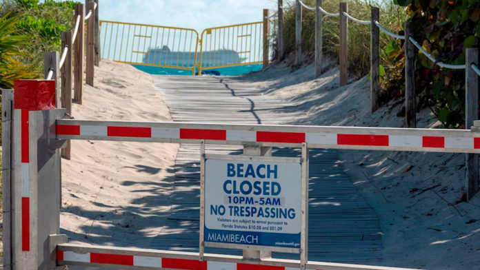 playas de Miami cerradas hasta junio - NDV