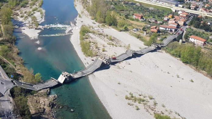derrumbe de puente en Italia - Noticiero de venezuela