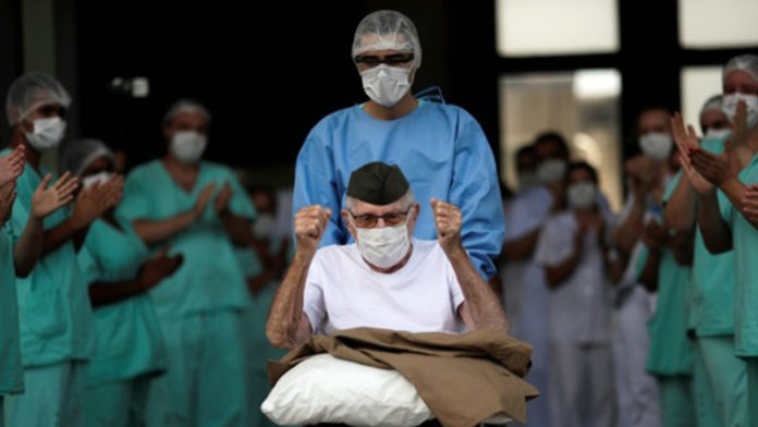 veterano de 99 años gana al coronavirus - noticiero de venezuela
