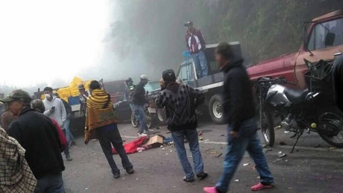 Accidente en la Colonia Tovar - Noticiero de Venezuela