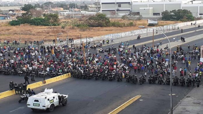 Disturbios en Las Pulgas - Noticiero de Venezuela