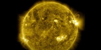 Sonda solar muestra pequeñas fogatas - NDV