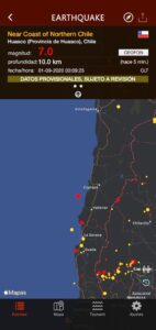 Fuerte temblor en Chile - NDV