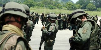 Enfrentamiento entre FARC y GNB