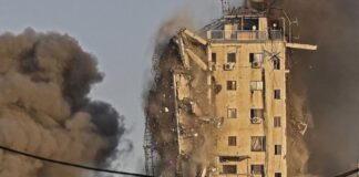 Israel derriba otro edificio en Gaza  