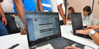 jornada especial de registro electoral en Venezuela