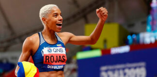 Yulimar Rojas nuevo récord nacional de longitud