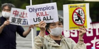 protestas en Japón