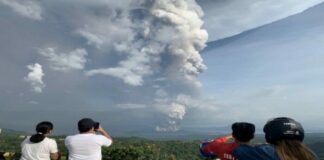 volcán Taal Filipinas