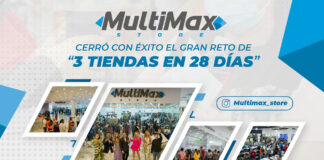 Multimax 3 tiendas en 28 días
