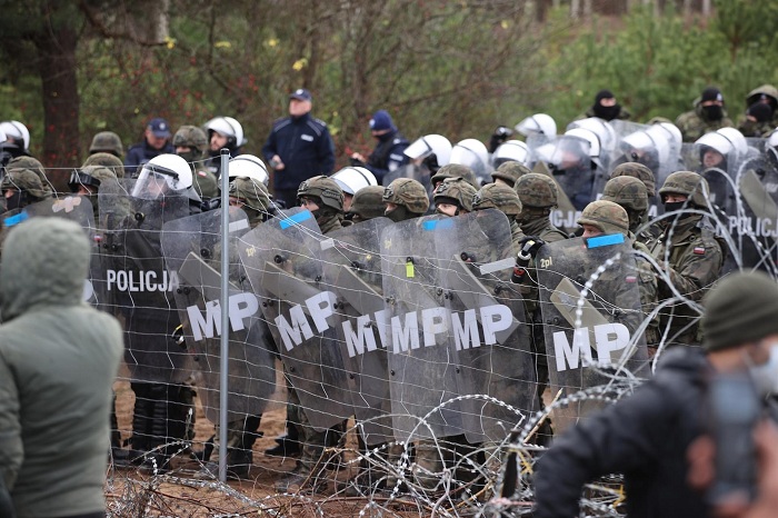 crisis migratoria en frontera polaco-bielorrusa