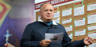 Diosdado Cabello denuncia a Roberto Picón