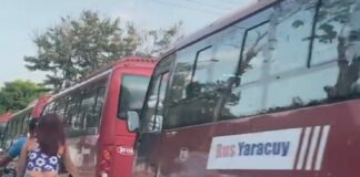 autobuses Yutong de Carabobo en Barinas
