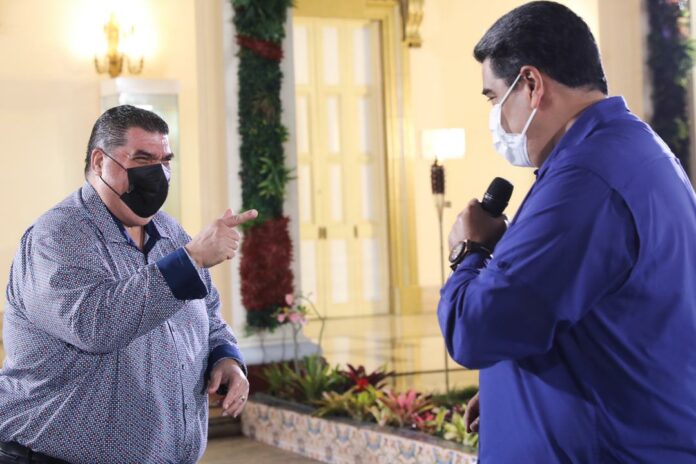 Maduro recibió a Maelo Ruiz