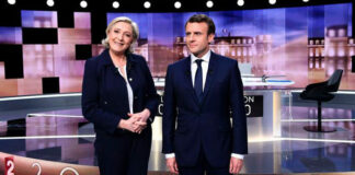 Macron y Marine Le Pen