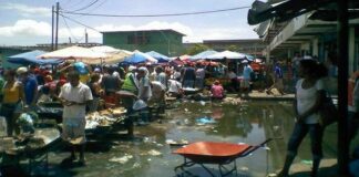 Aguas servidas Mercado Municipal de Cumaná-ndv