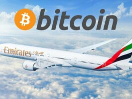 aerolínea emirates bitcoin NFT