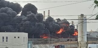 Incendio en la refinería Cardón-NDV