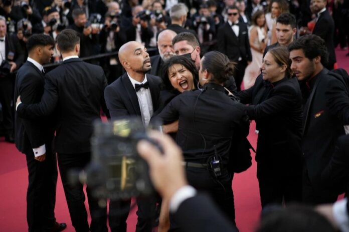 Activista Festival de Cine de Cannes