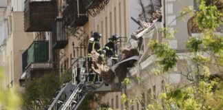 Explosión en Madrid, España-NDV