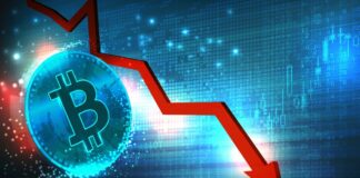 Bitcoin en caída