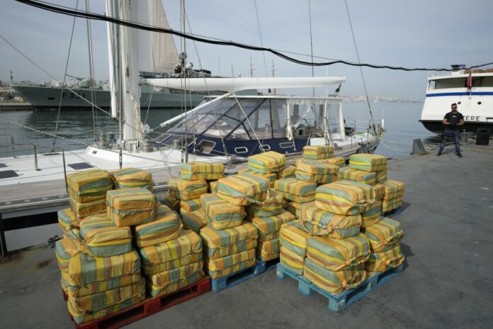 Portugal barco cocaína Colombia