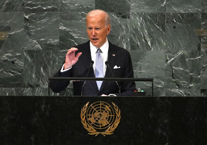 Joe Biden en la ONU
