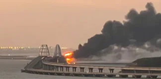 Explosión puente Crimea