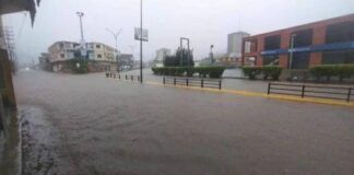 Puerto Cabello inundada precipitaciones