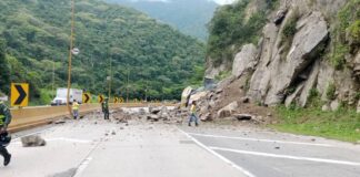 derrumbes autopista Valencia – Puerto Cabello