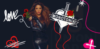 Shakira Monotonía debut español