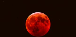 Luna de sangre 8 de noviembre