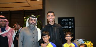 Cristiano Ronaldo llegó a Arabia Saudita-ndv
