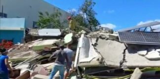 derrumbe edificio en República Dominicana-ndv