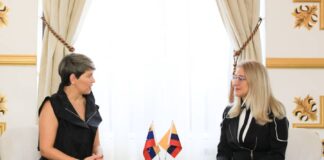 primera dama de Colombia en Venezuela-ndv