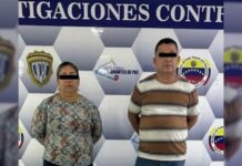 pareja colombianos microtráfico drogas Petare-NDV