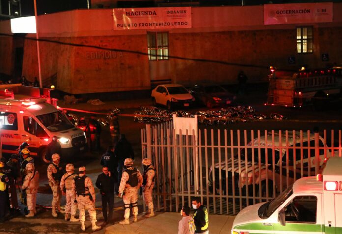 Fallecieron migrantes en un incendio en México