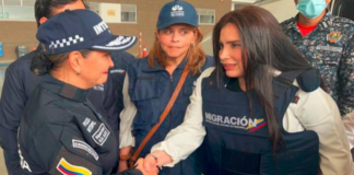 Aida Merlano llegó a Colombia-ndv