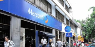Banco Mercantil límite retiros de cajeros