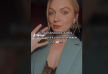 Maestra gringa enseña hacer arepas
