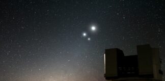 Conjunción de Venus y Júpiter