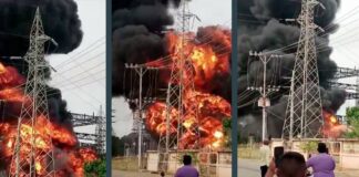 incendio en subestación eléctrica en el estado Zulia-ndv