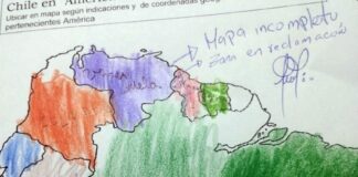 Maestra chilena zona en reclamación