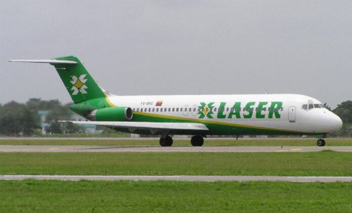 Laser Airlines ruta Caracas-Bogotá-NDV
