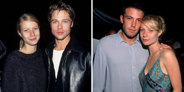 Gwyneth Paltrow yy Brad Pitt-ndv