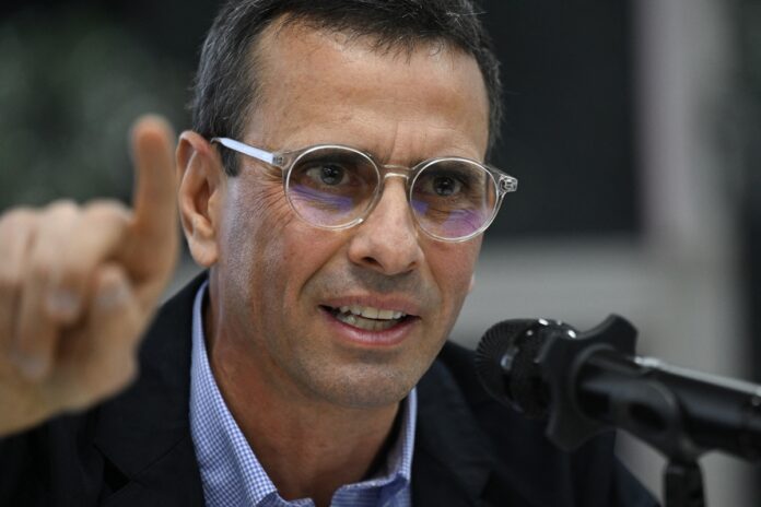 VENEZUELA-POLITICS-OPPOSITION-CAPRILES